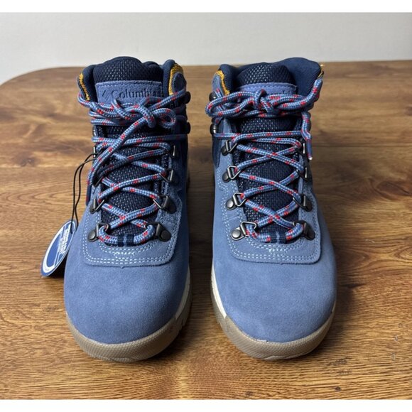 Columbia Women's Newton Ridge Plus Waterproof Amped Hiking Boots 5.5W Blue Dusk - Picture 2 of 8